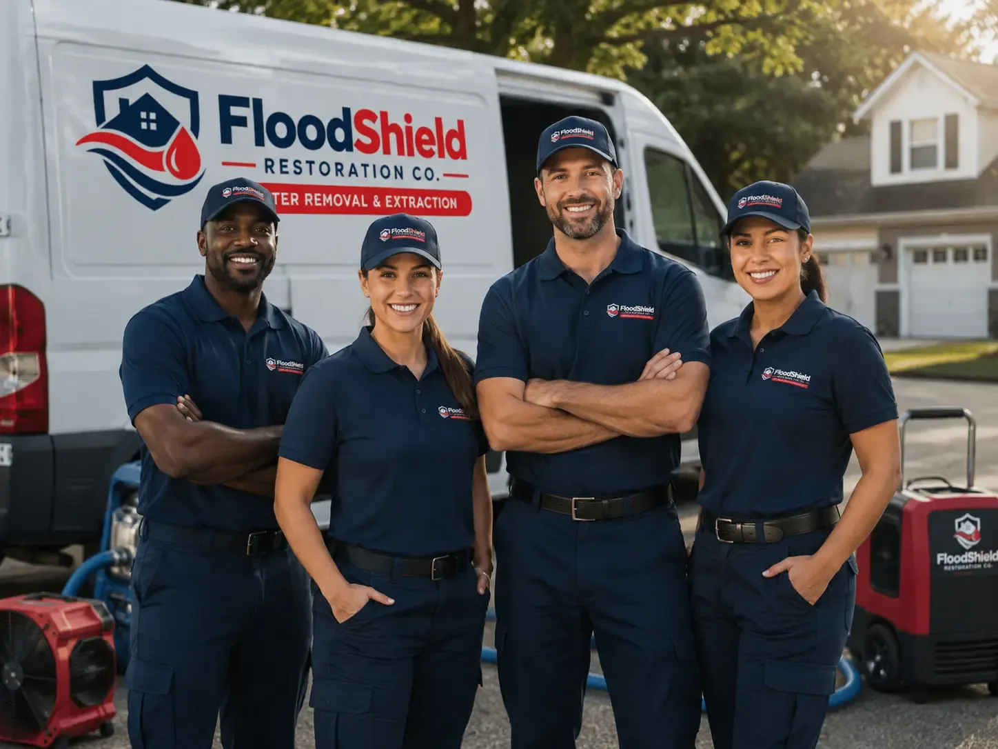Flood Damage Restoration company in North Kingsville, OH